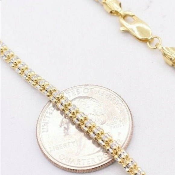 10k REAL GOLD ice chain NOT PLATED Free appraisal & poshmark authenticate incl. - Picture 3 of 11